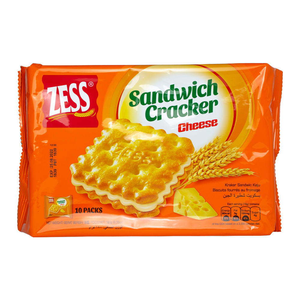 제스 샌드위치 크래커 치즈맛 180g